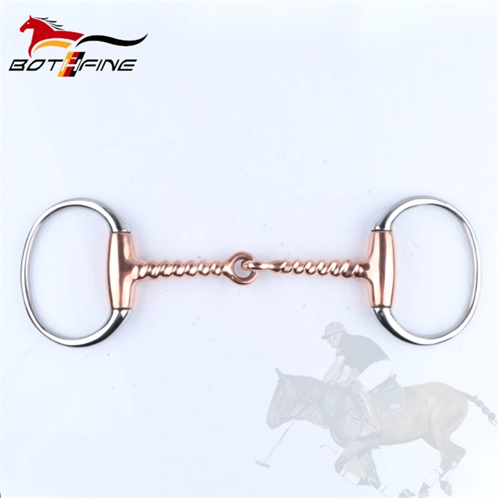Eggbutt Double Jointed Rose Gold Bits